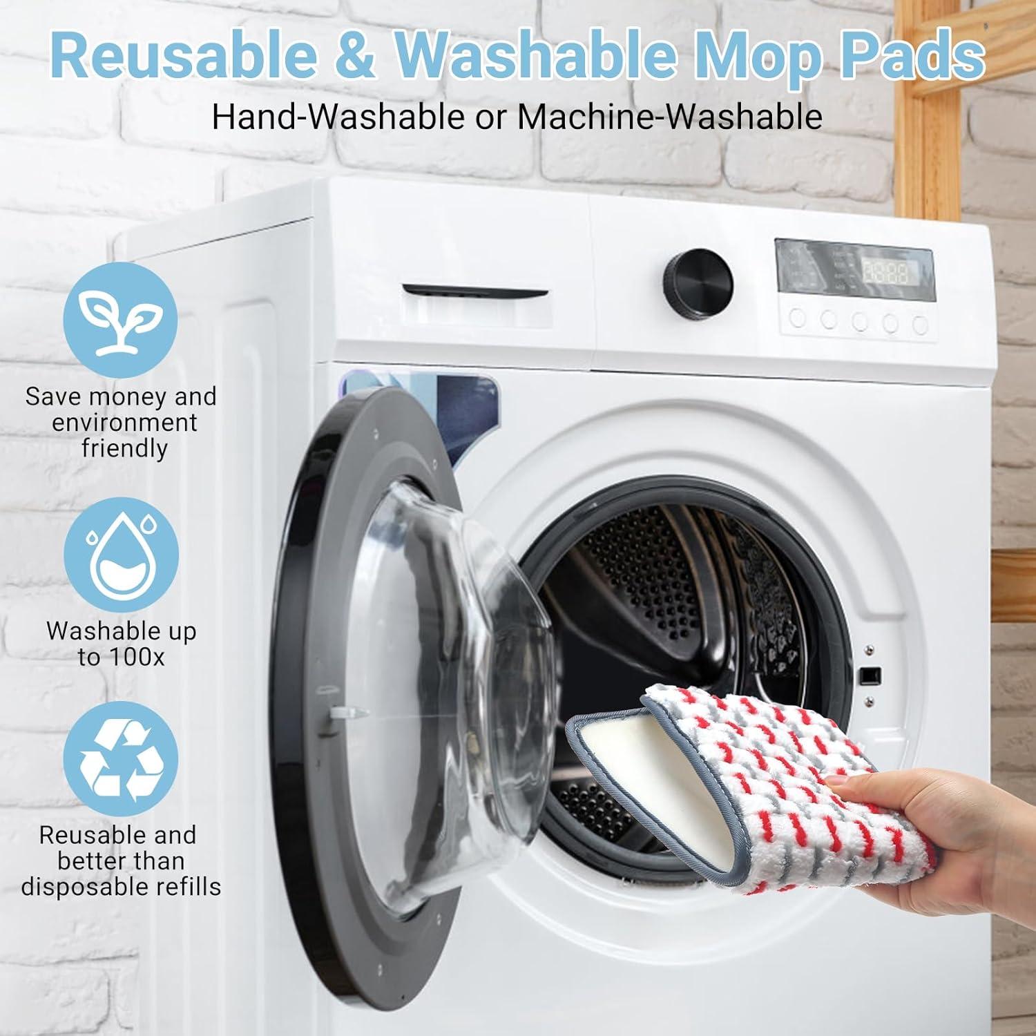 Paños de Mopa Reutilizables Dovesail para Swiffer PowerMop - 5 Piezas