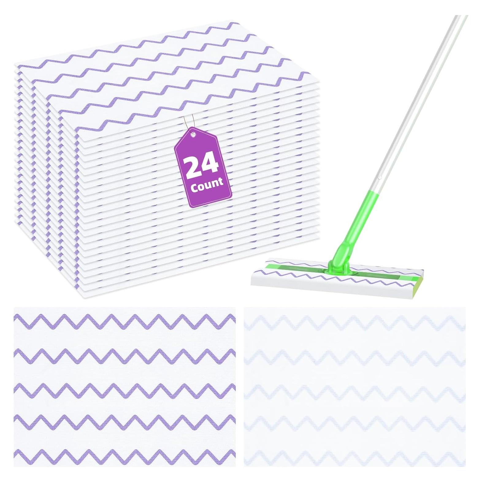 Paquete de 24 Almohadillas de Microfibra Nicemiya 26.9x21.6cm