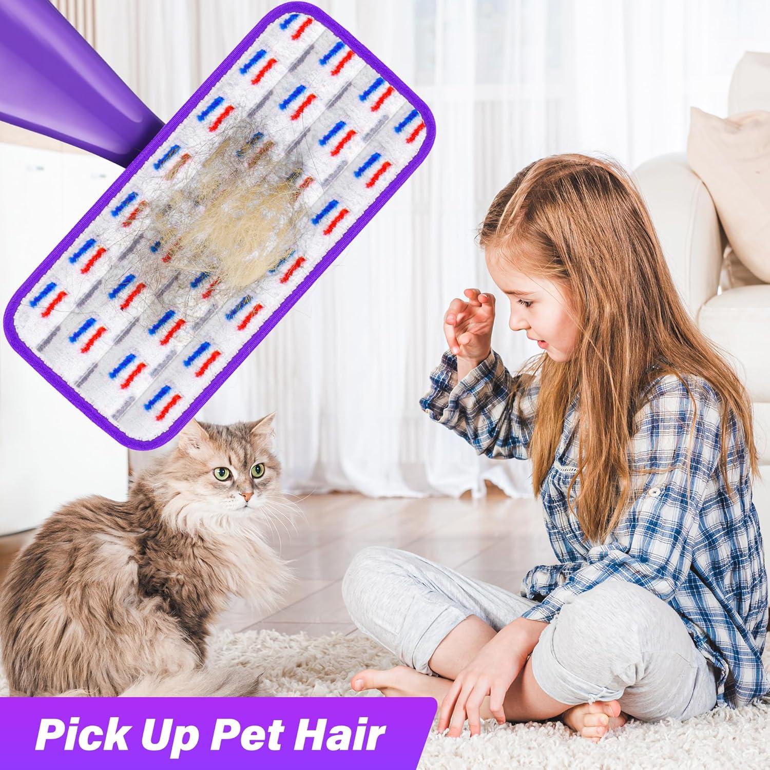 21 Almohadillas Reutilizables para Mopa Swiffer WetJet Microfibra