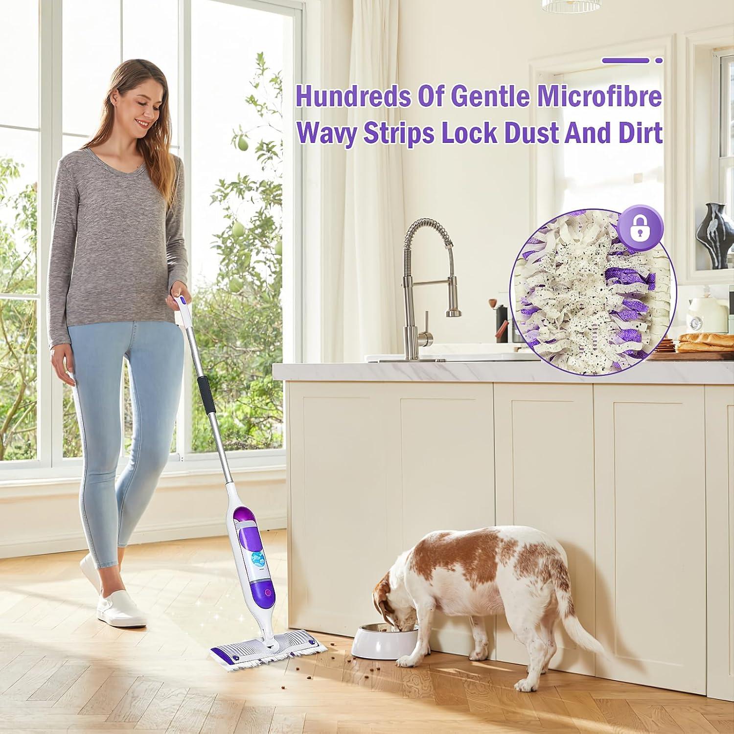 40 Almohadillas Desechables Fenkabs para Trapeador Power Mop