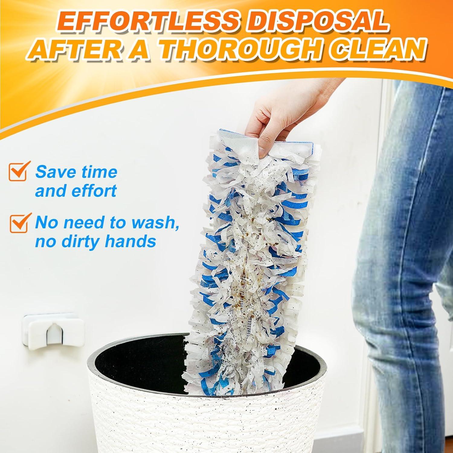 20 Almohadillas Desechables para Trapeador MyKEEPOW Power Mop