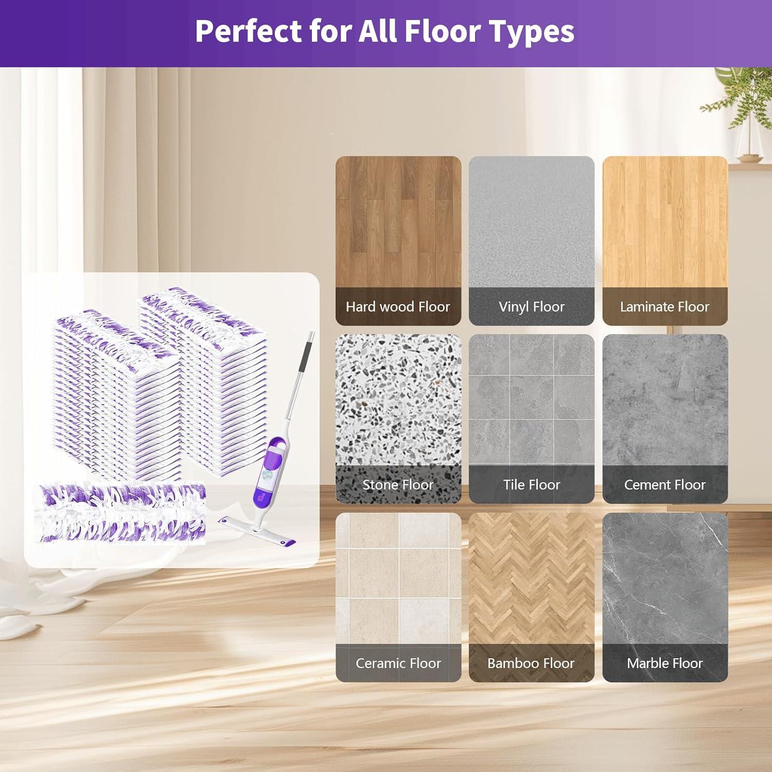 Repuestos Almohadillas Limpieza Desechables Yipoch 40 Pcs