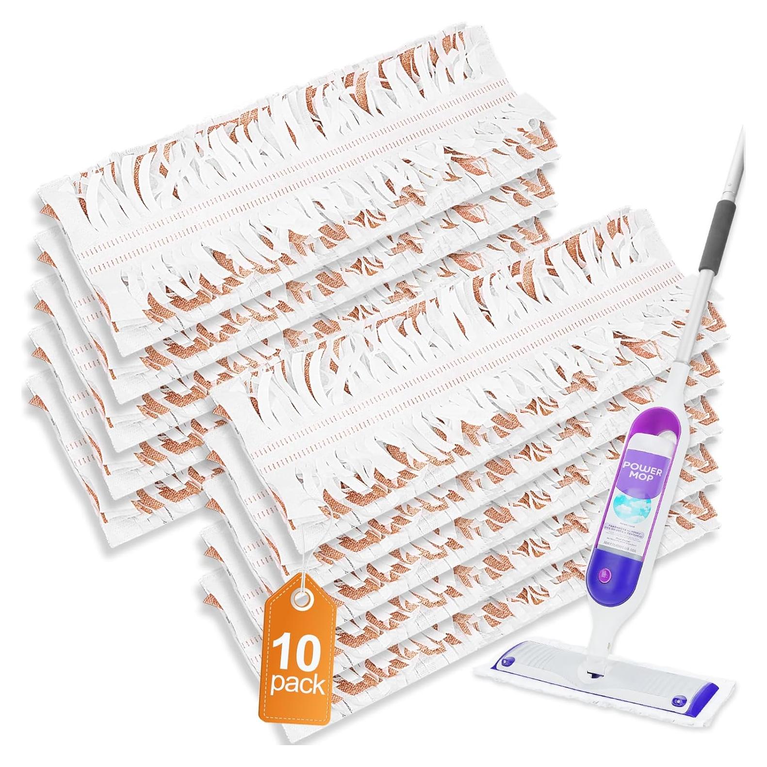 Paños de Mopa Eléctrica YagoDago 10 Unidades Compatibles Swiffer