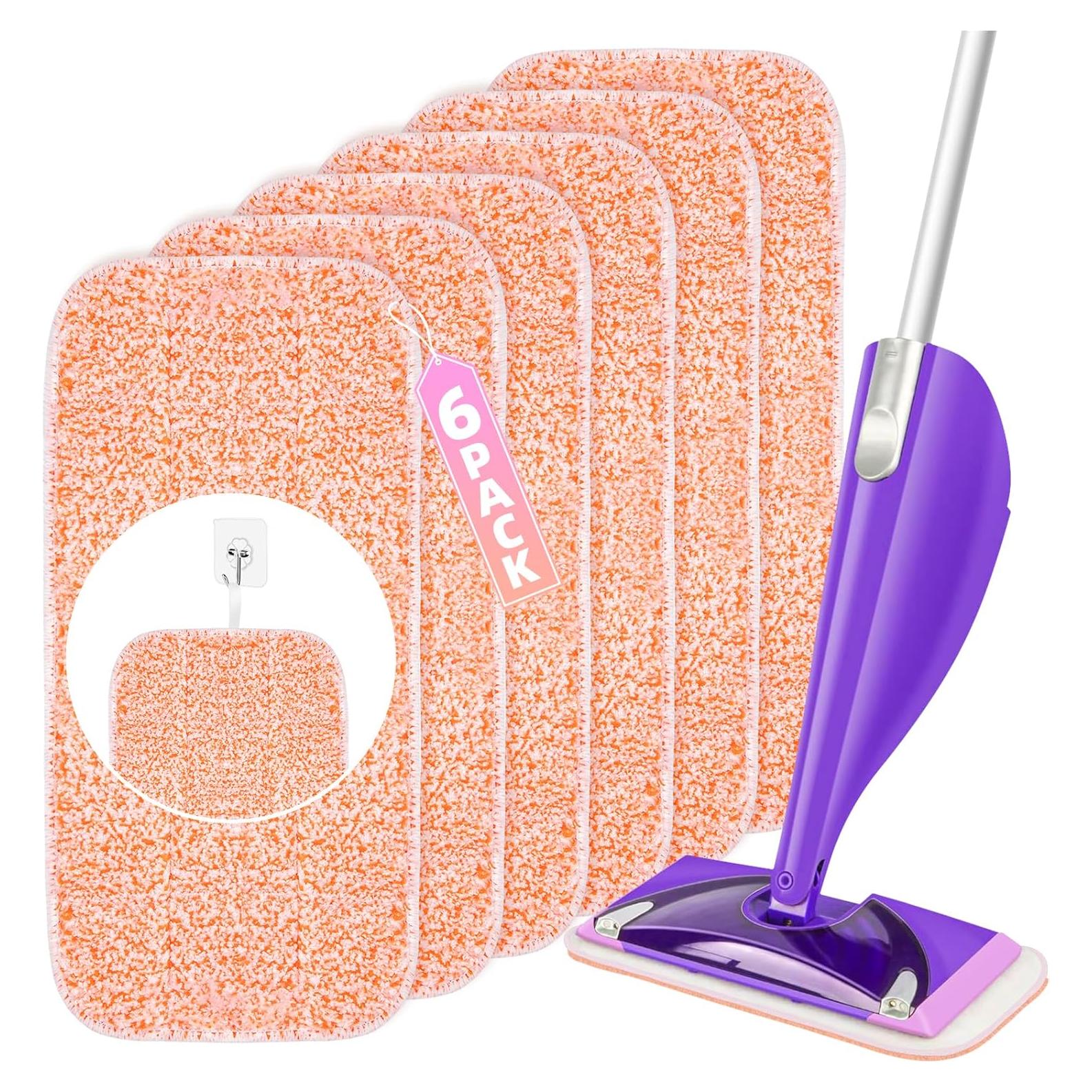 Paños de Mopa Reutilizables LOVECO para Swiffer Wet Jet - 6 Unidades
