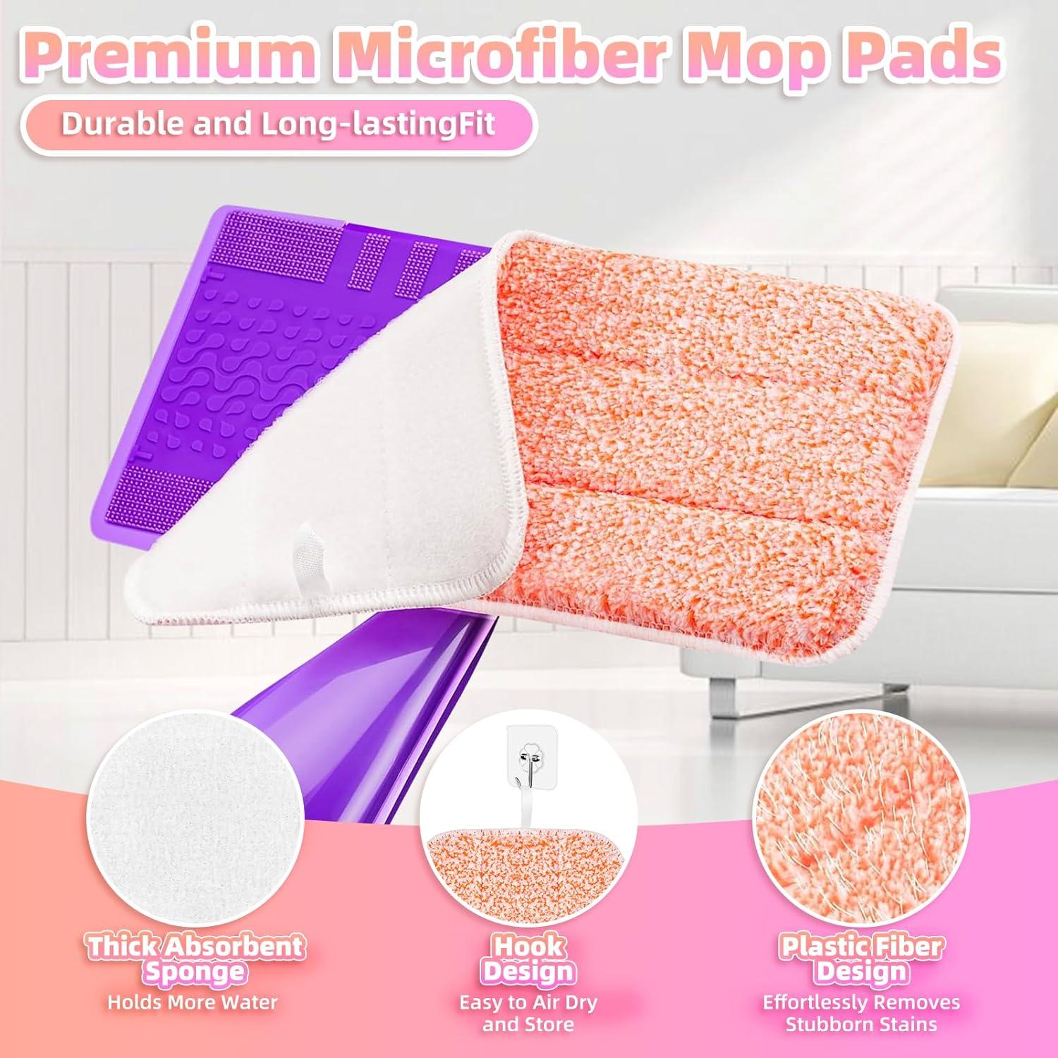 Paños de Mopa Reutilizables LOVECO para Swiffer Wet Jet - 6 Unidades