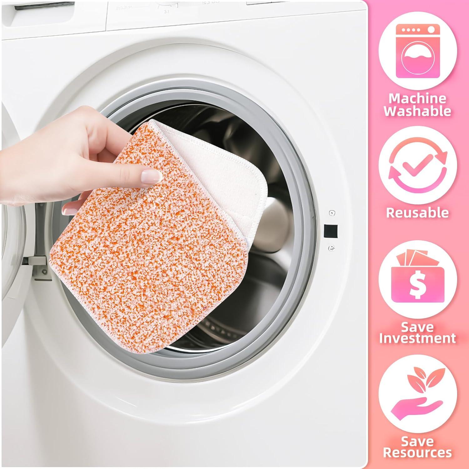 Paños de Mopa Reutilizables LOVECO para Swiffer Wet Jet - 6 Unidades