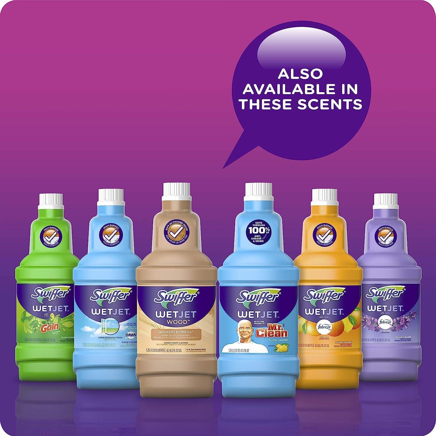 Recarga Solución Limpiadora Swiffer WetJet 1.19L - Paquete de 2