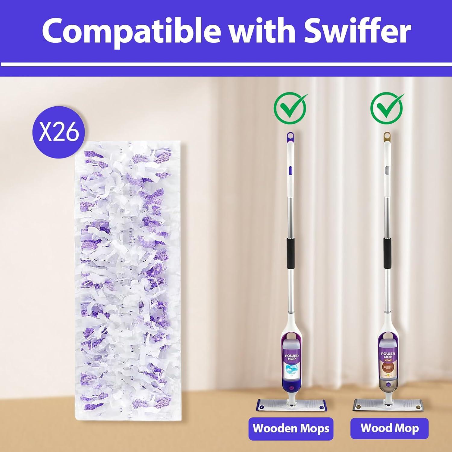 26 Recargas Paños Desechables Swiffer PowerMop Multi-Superficie