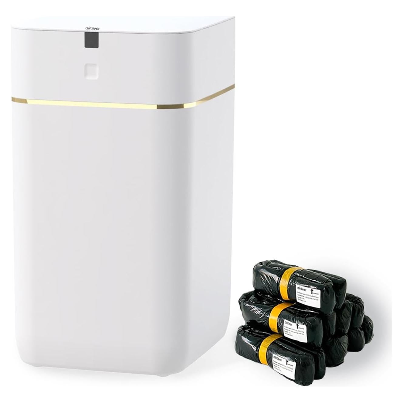 Cubo de Basura Inteligente Airdeer A1 15L con Sensor y Sellado