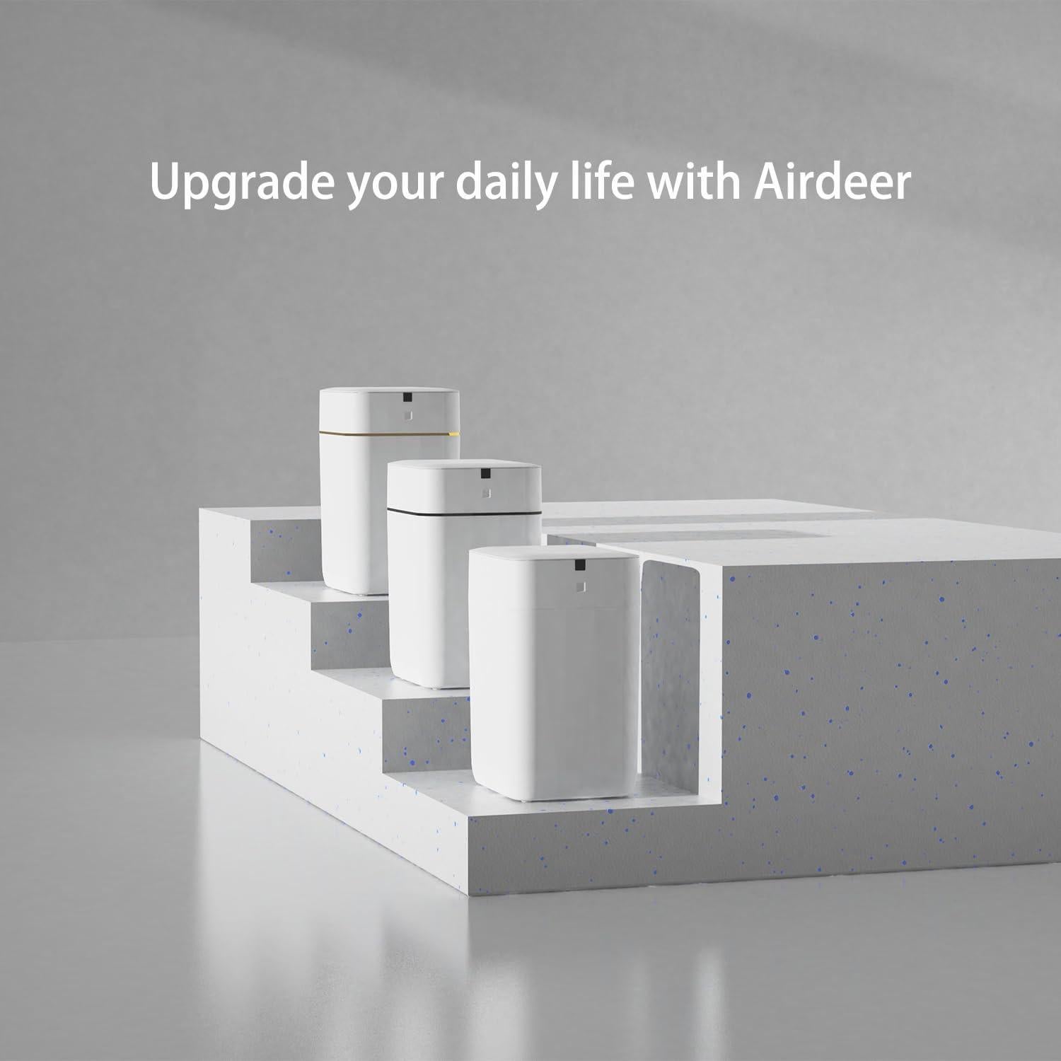 Cubo de Basura Inteligente Airdeer A1 15L con Sensor y Sellado