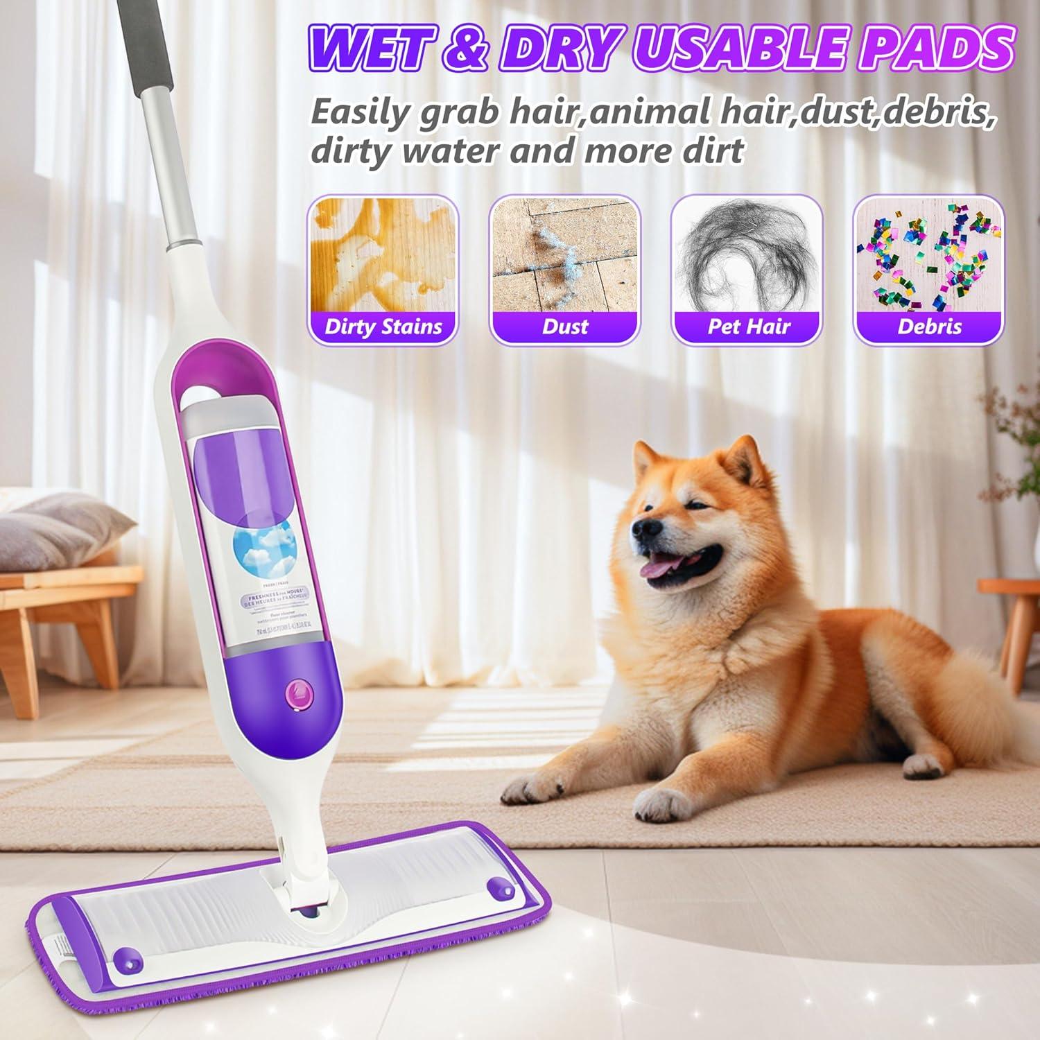 Paños Reutilizables Microfibra SEVENMAX 15" x8 para Swiffer