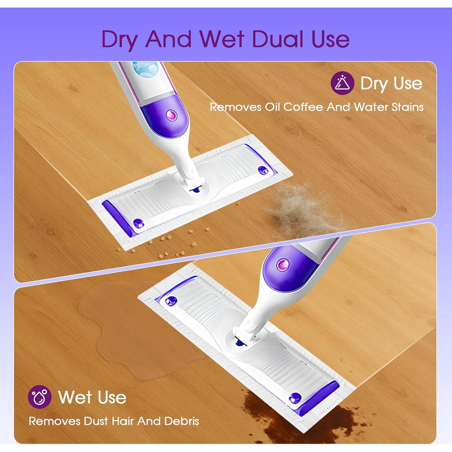 21 Almohadillas de Mopa Desechables COBLOB para Swiffer Power Mop