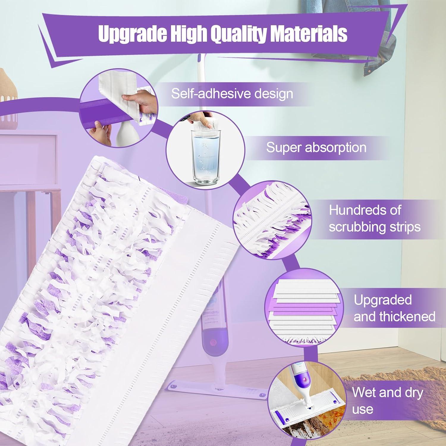 Paquete de 42 Almohadillas Desechables para Trapeador Swiffer