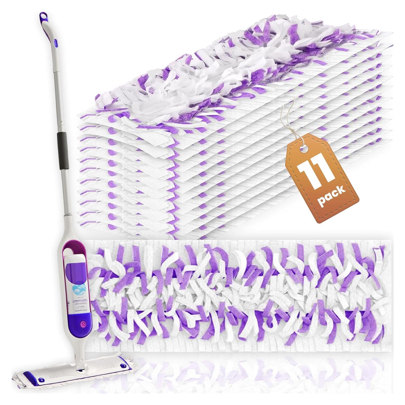 11 Almohadillas Desechables para Mopas EZHERS Multi-Superficie