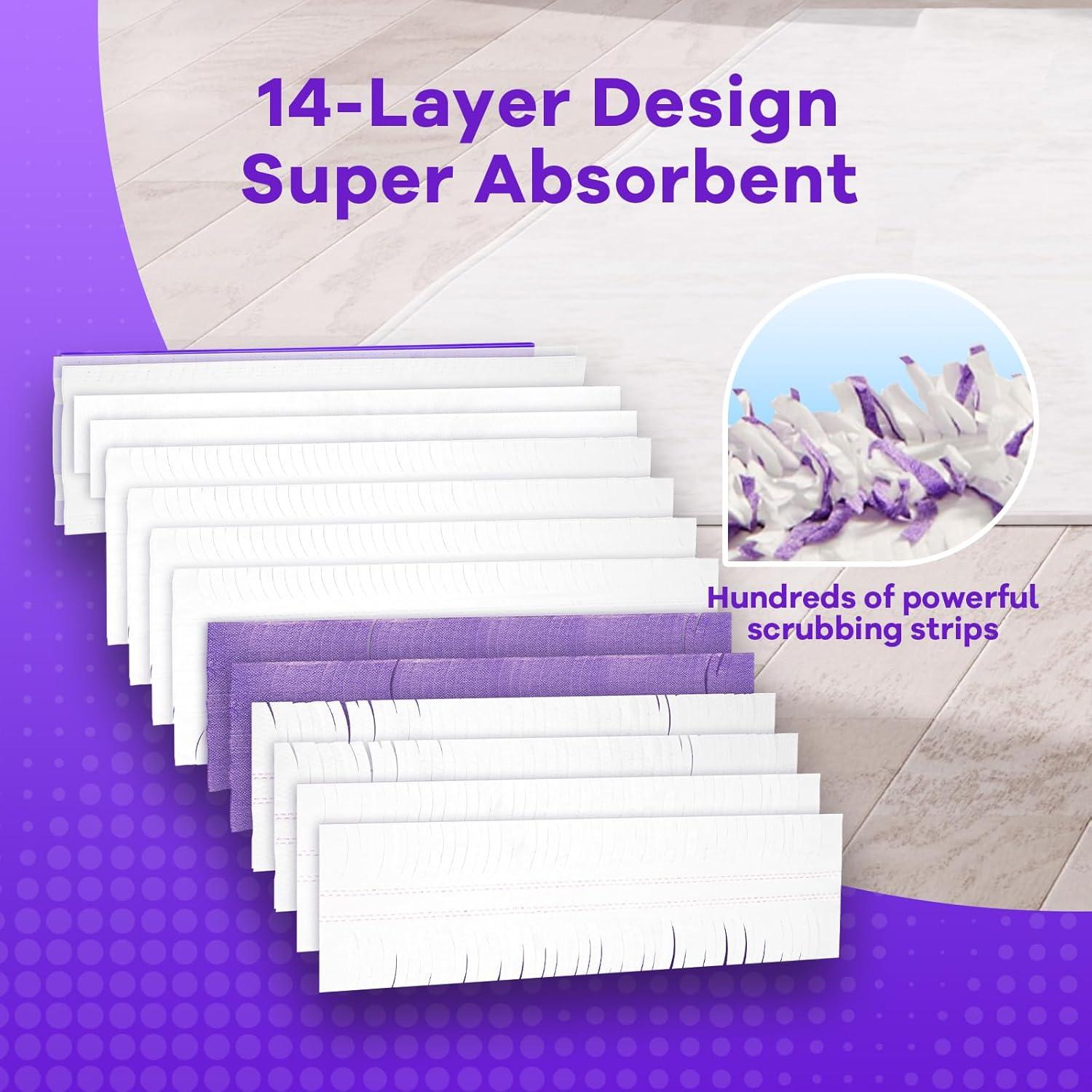 11 Almohadillas Desechables para Mopas EZHERS Multi-Superficie