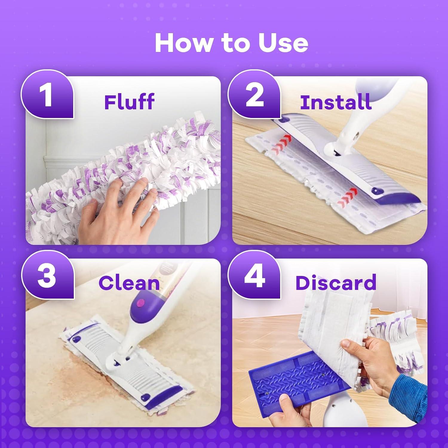 11 Almohadillas Desechables para Mopas EZHERS Multi-Superficie