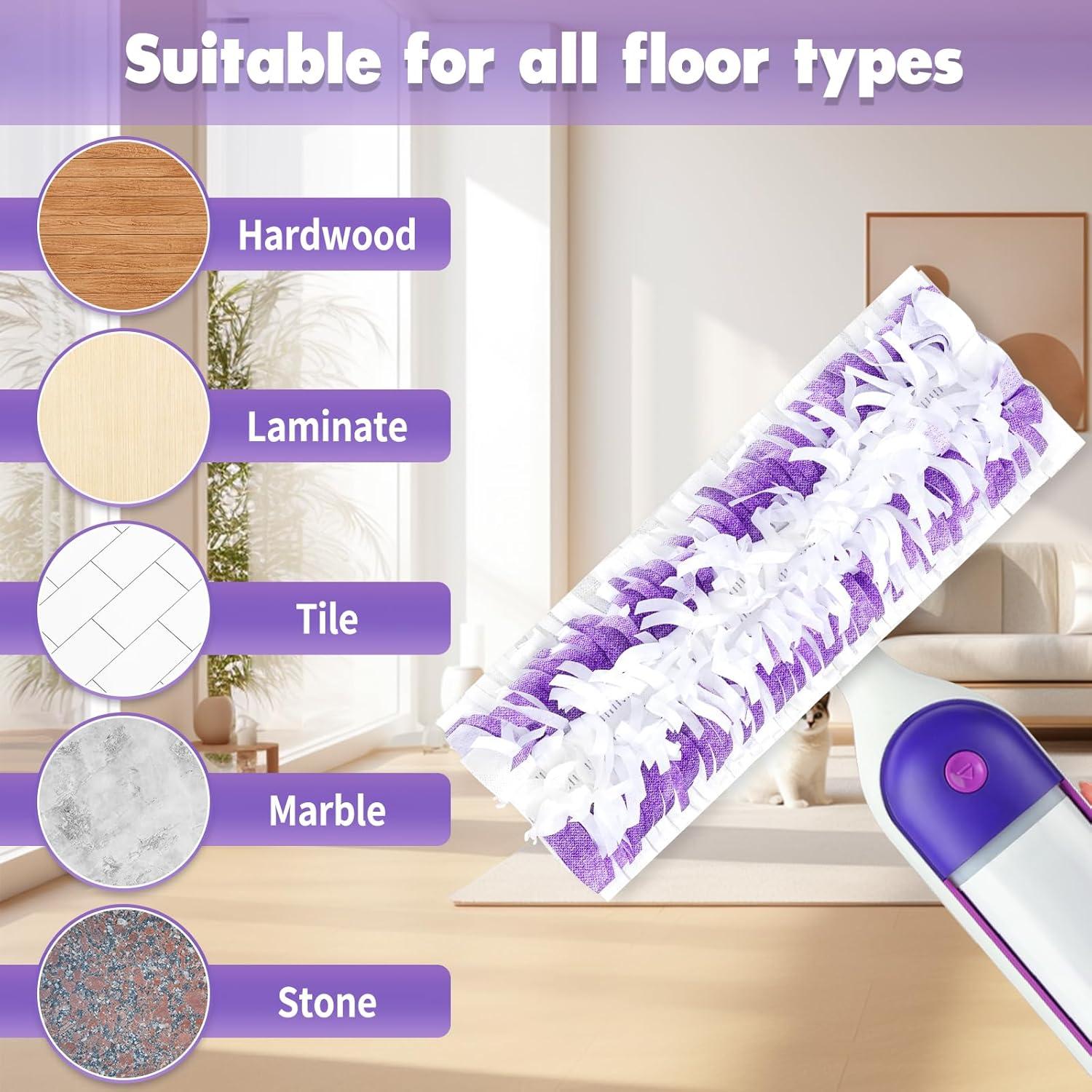 25 Almohadillas Desechables para Trapeador Swiffer PowerMop