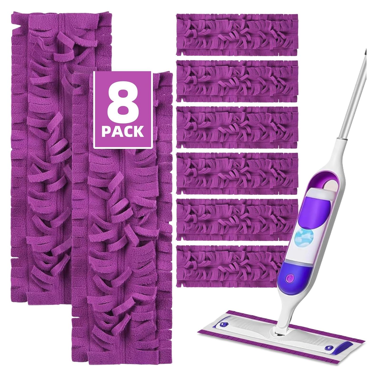 Almohadillas de recambio Swiffer PowerMop 8 unidades microfibra
