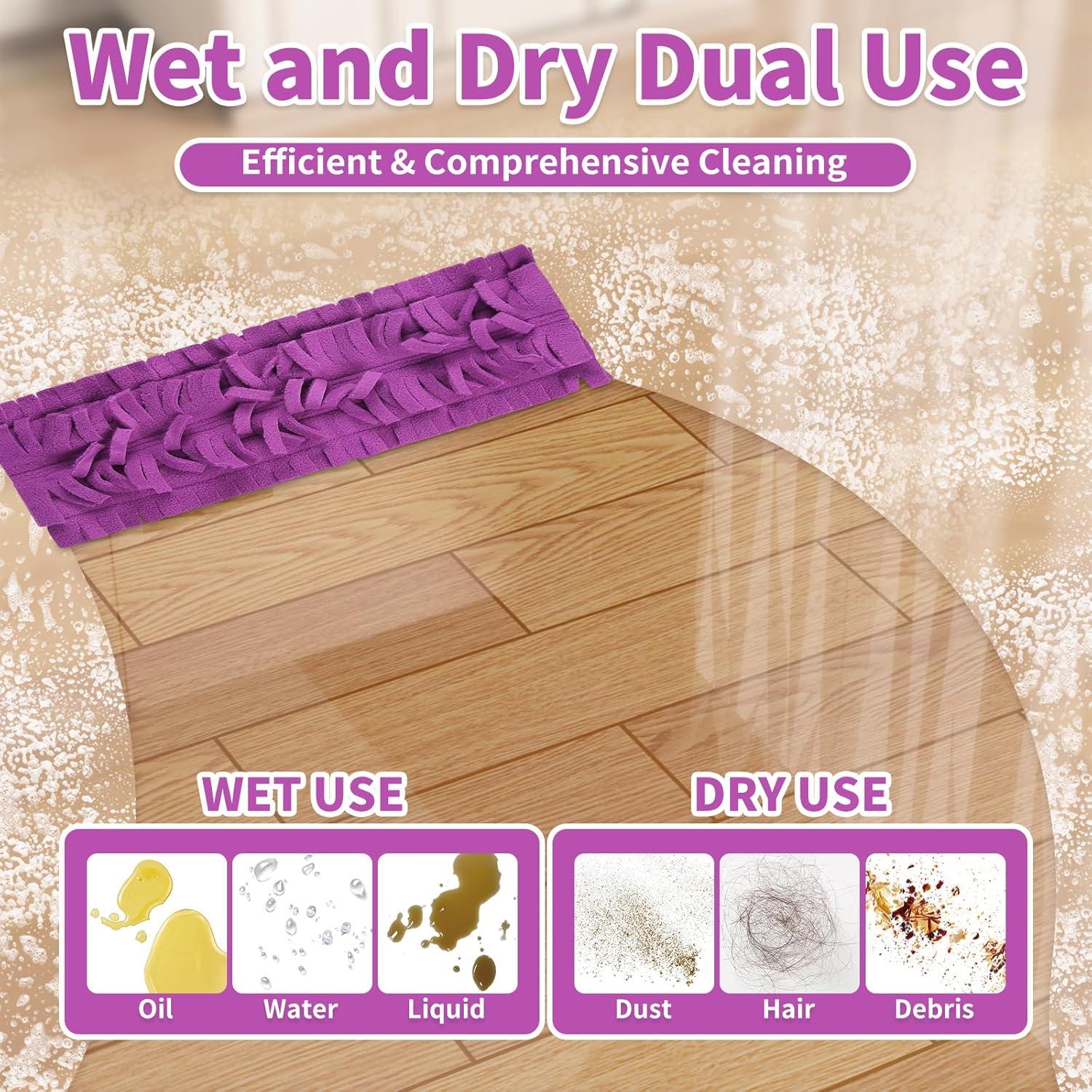 Almohadillas de recambio Swiffer PowerMop 8 unidades microfibra