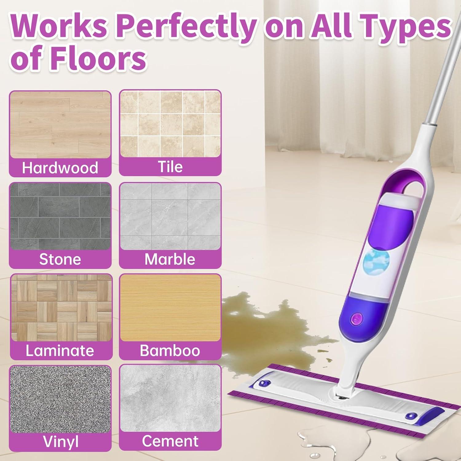 Almohadillas de recambio Swiffer PowerMop 8 unidades microfibra