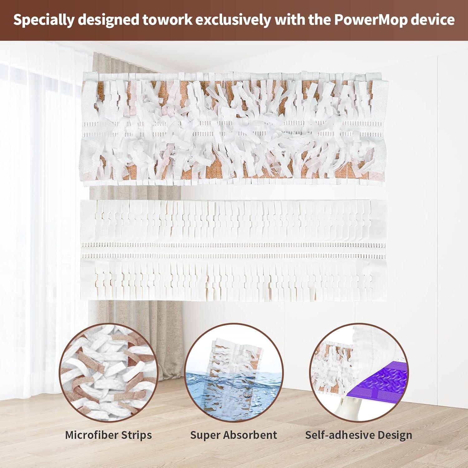 18 Repuestos Almohadillas Desechables PowerMop Hyphen-X