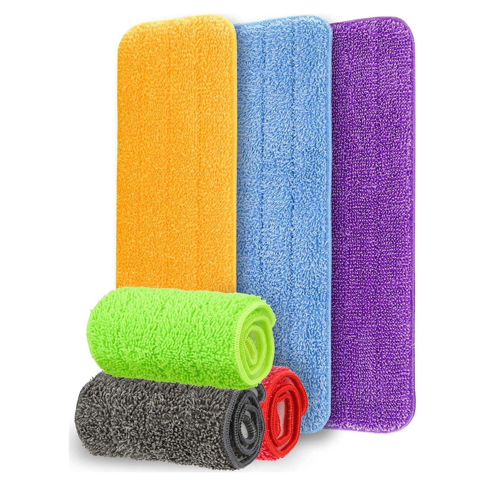 Paquete de 6 almohadillas de fregona Mellbree para Swiffer 38 cm