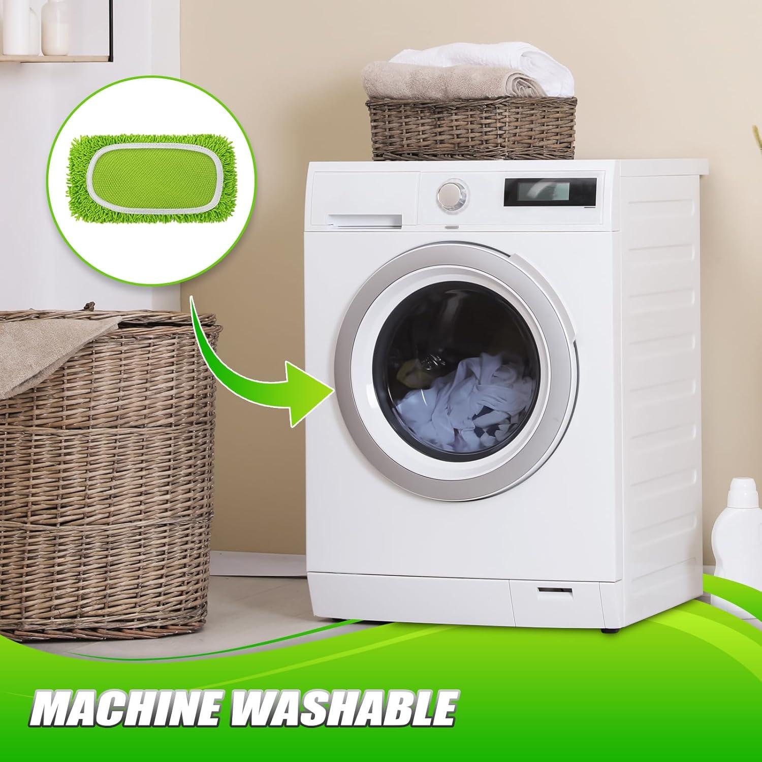 Juego de 4 Paños de Microfibra Meeti para Swiffer Verde