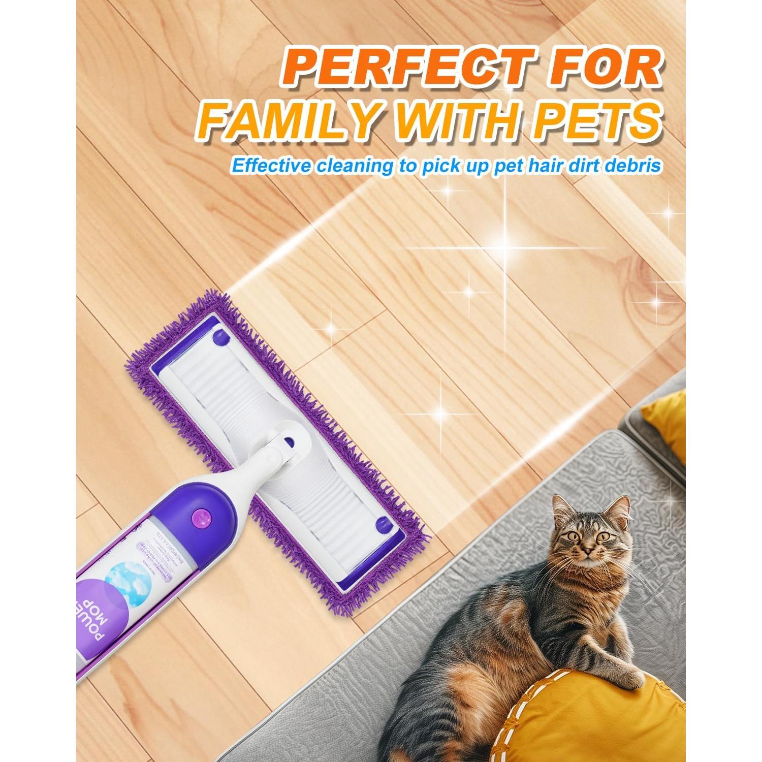 Paños Reutilizables para Mopa de Poder Swiffer MyKEEPOW - 3 Unidades