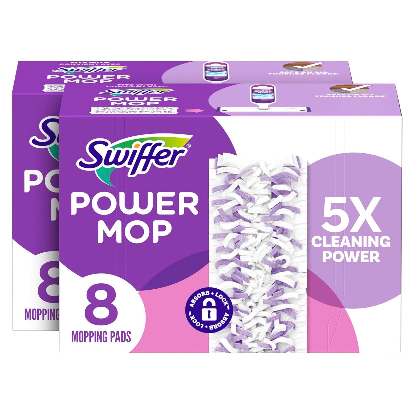 Recargas Swiffer PowerMop 16 almohadillas multi-superficie
