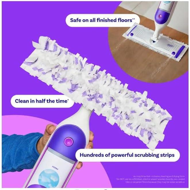 Recargas Swiffer PowerMop 16 almohadillas multi-superficie