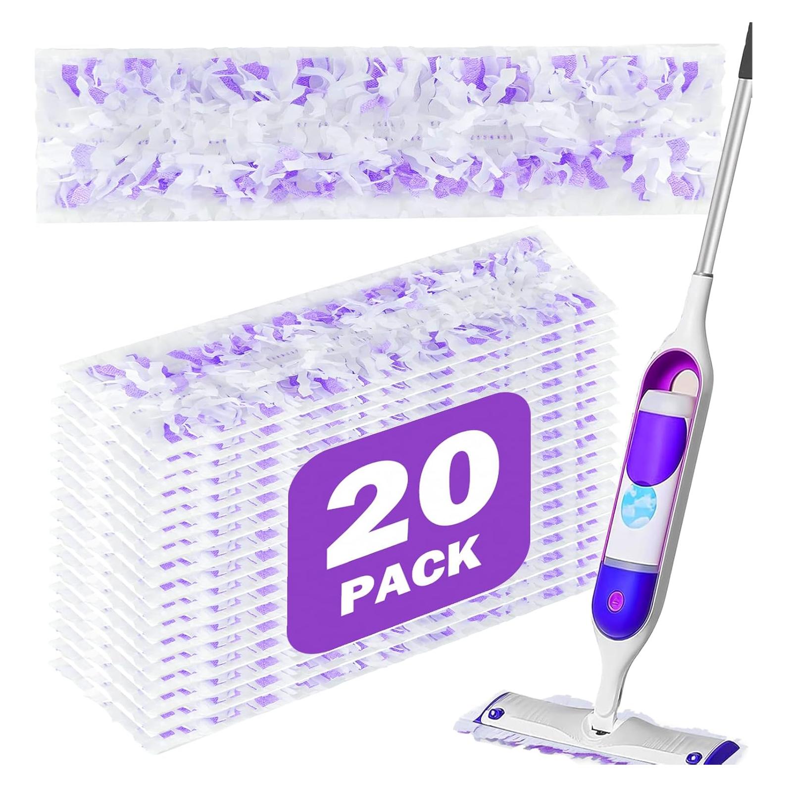 20 Recargas Almohadillas Desechables Swiffer PowerMop Multi-Superficie