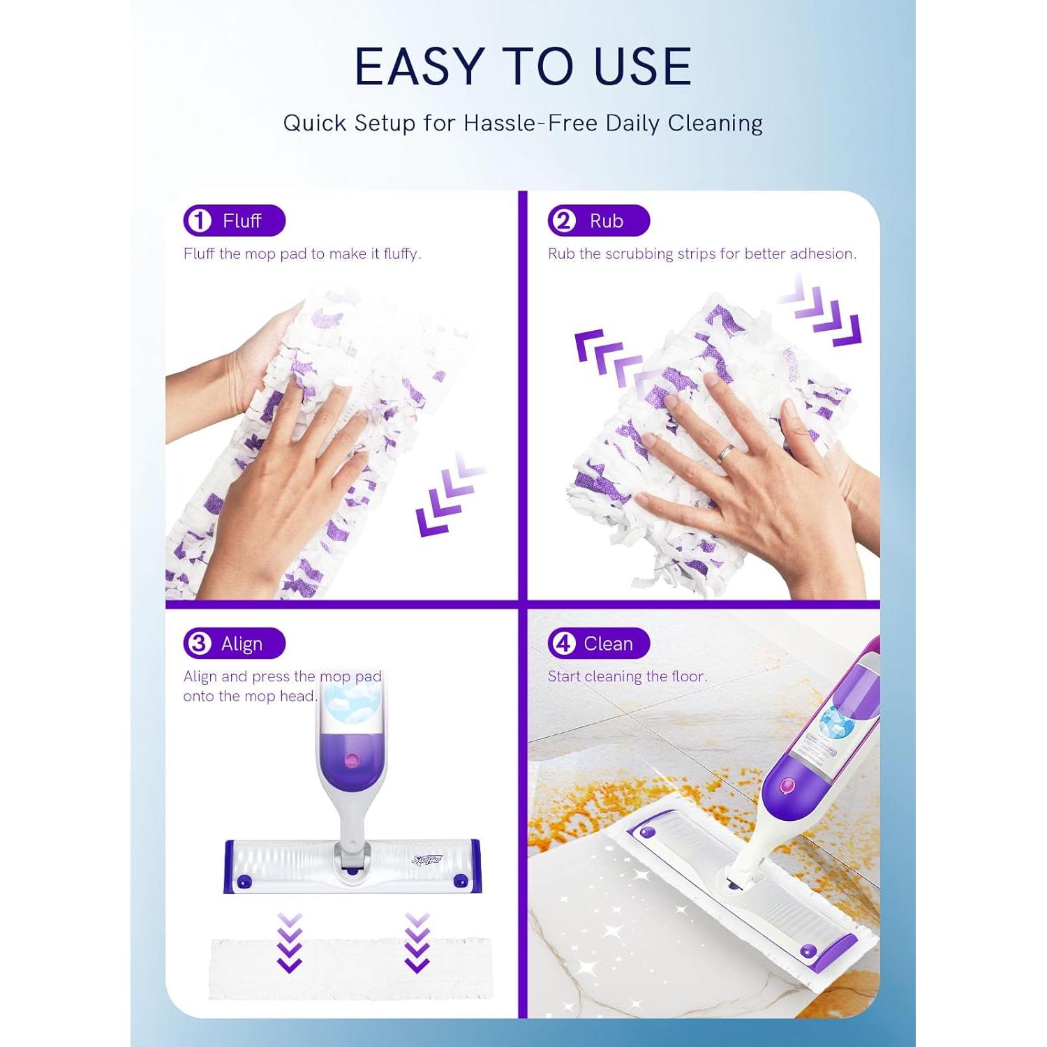 20 Recargas Almohadillas Mopas de Poder KLEANMAX 0.61 kg