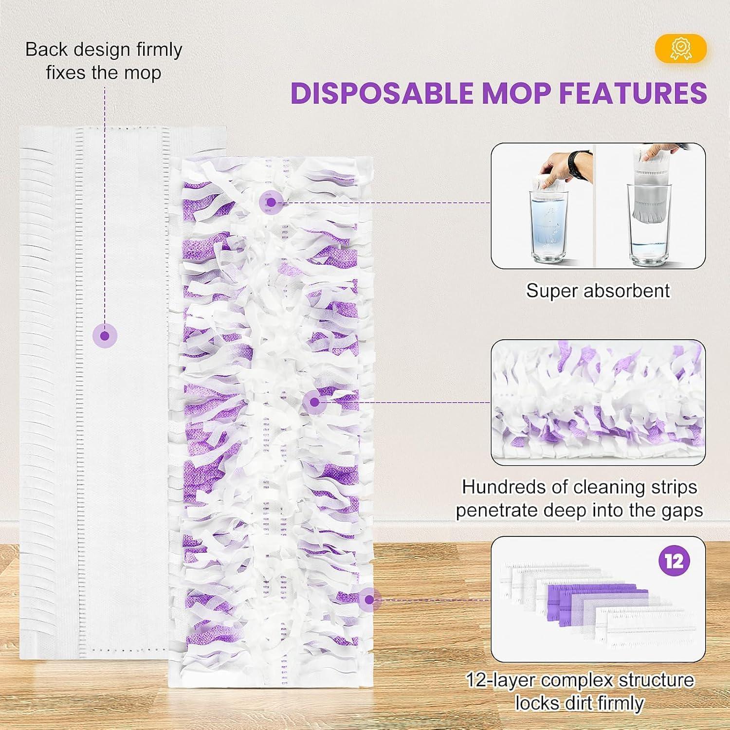 15 Recargas de Almohadillas para Mopa Eléctrica BPBDZZ