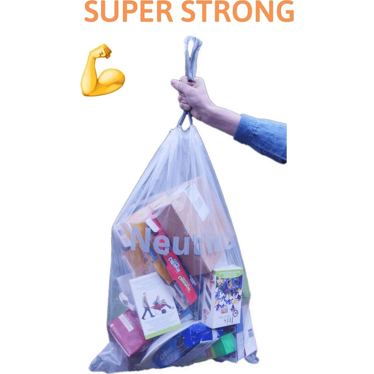 Bolsas de Basura Neutrino 100 Unidades 30-35 Litros Pesadas