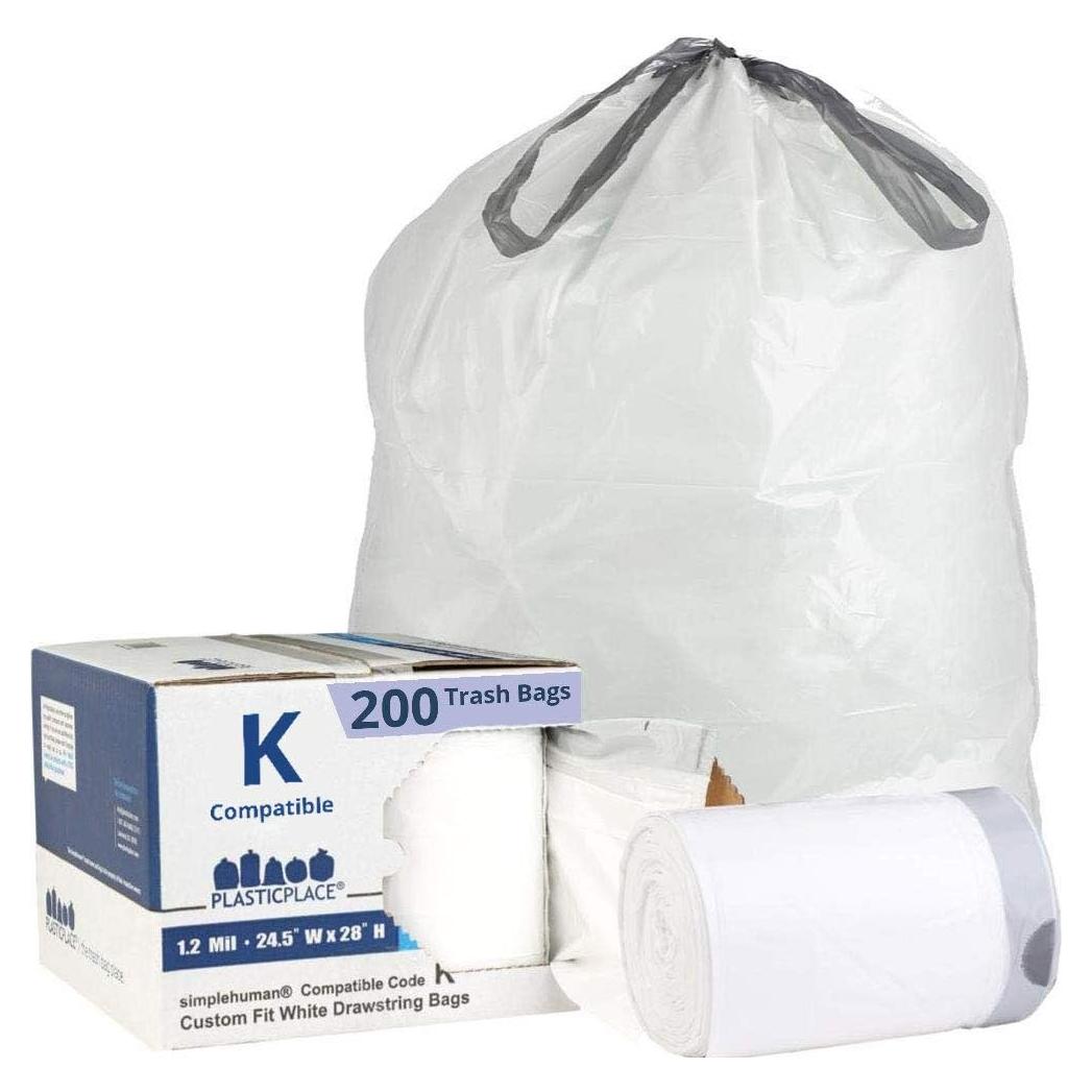 Bolsas de Basura Plasticplace K 10 Galones 200 Unidades