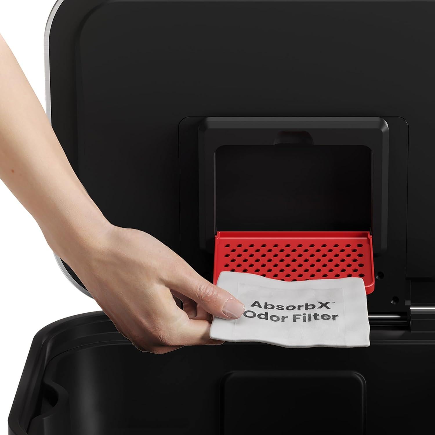 Filtros de Olor iTouchless AbsorbX Paquete de 3 para Basura 30L