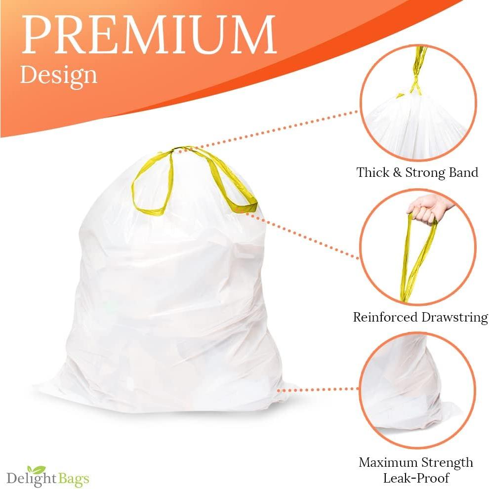 Bolsas de Basura Code H Delight Bags 100 Piezas 30L