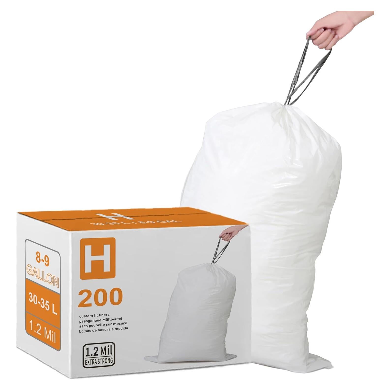 Bolsas de Basura Joylake Código H 200 Unidades 30-35 Litros