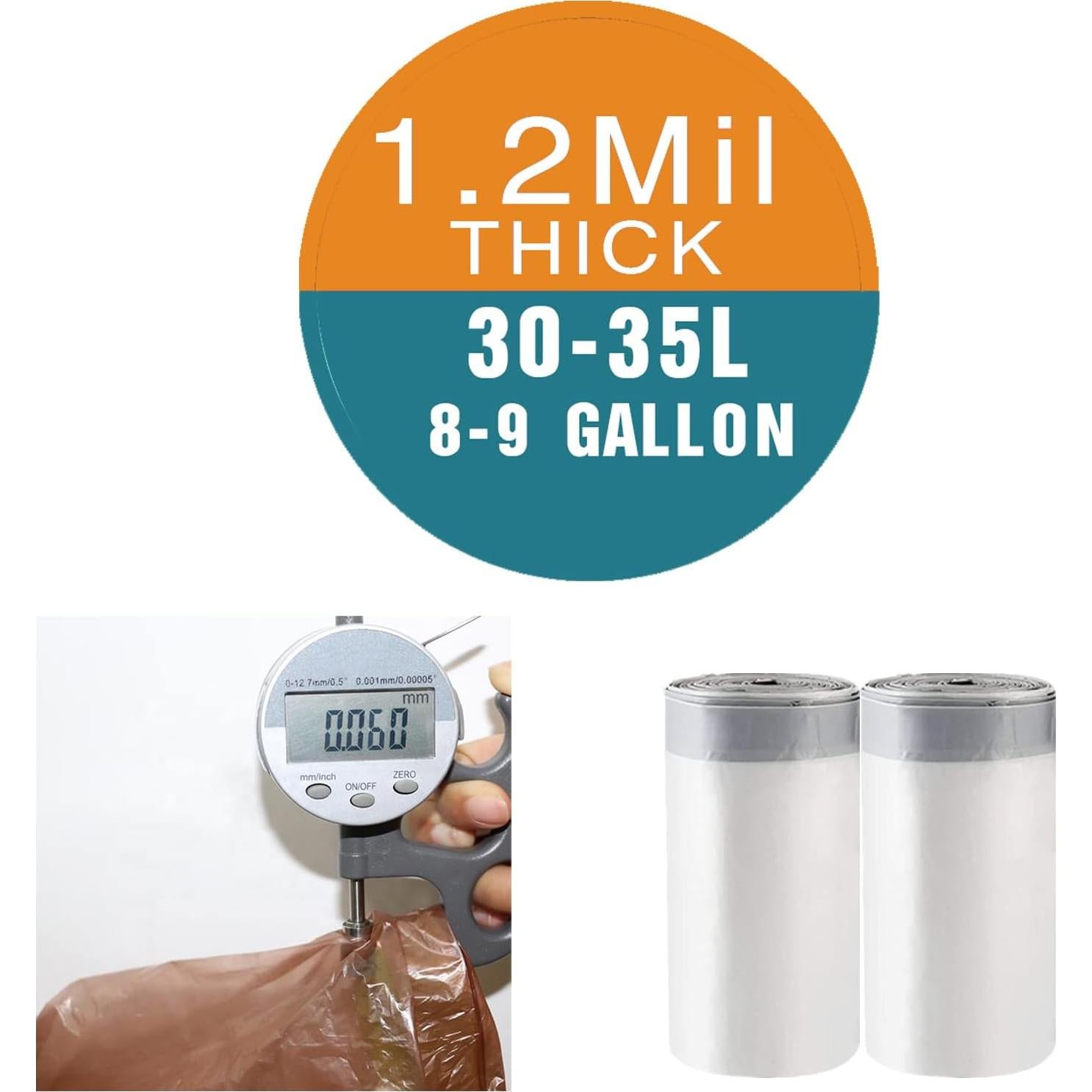 Bolsas de Basura Joylake Código H 200 Unidades 30-35 Litros