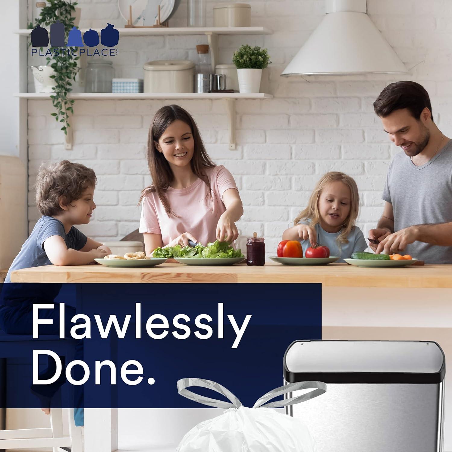 Bolsas de Basura Plasticplace 100 Unidades 30.4 Galones