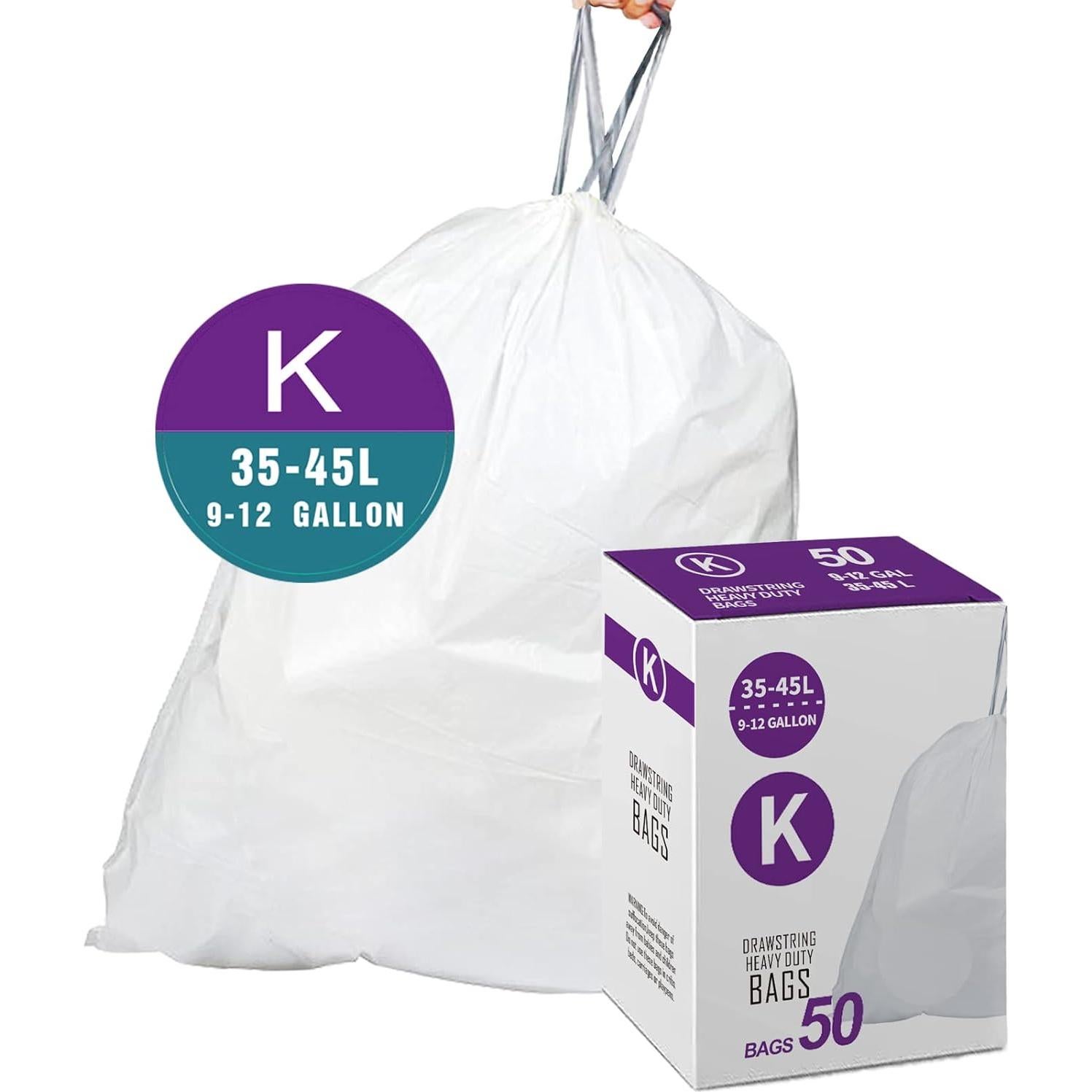 Bolsas de Basura Alta Resistencia MENJITO Código K 100 Unidades