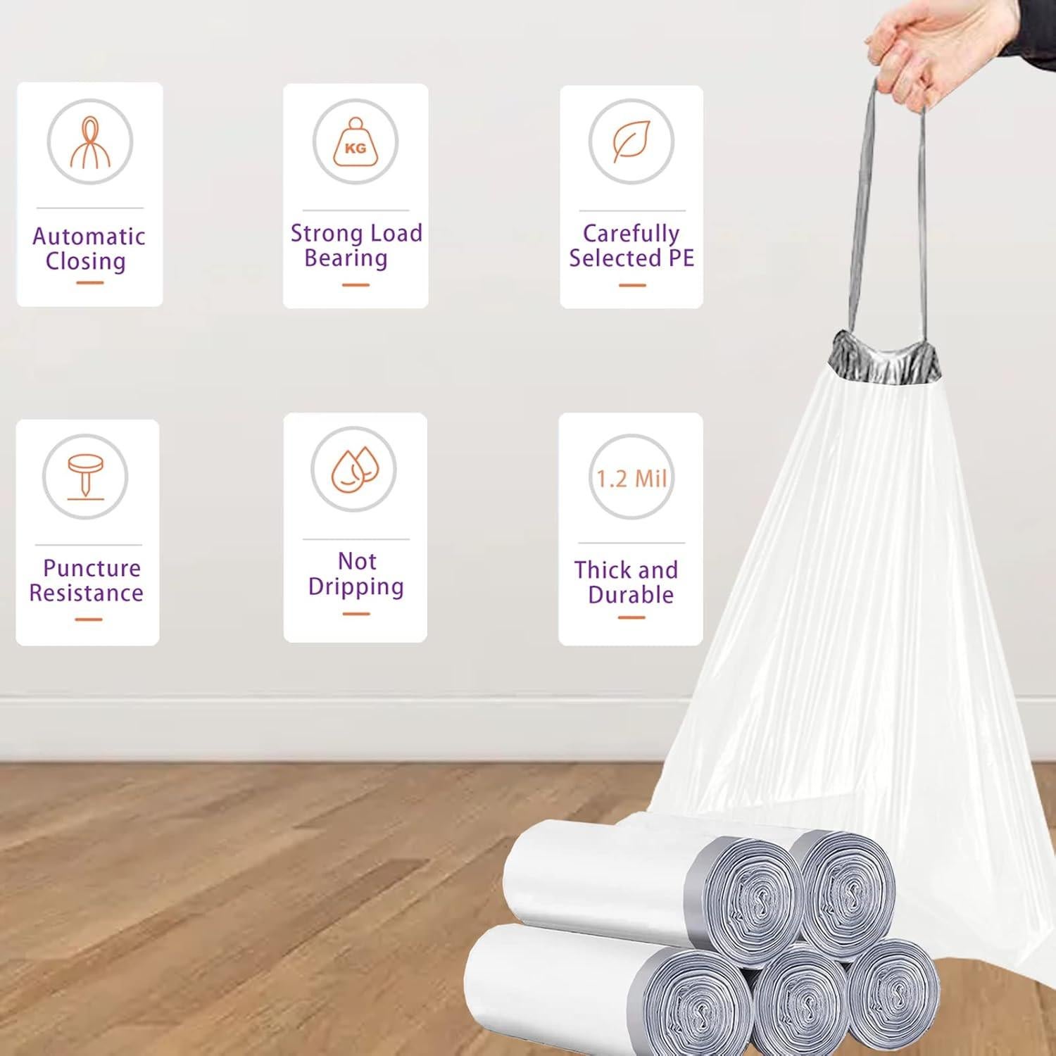 Bolsas de Basura Alta Resistencia MENJITO Código K 100 Unidades