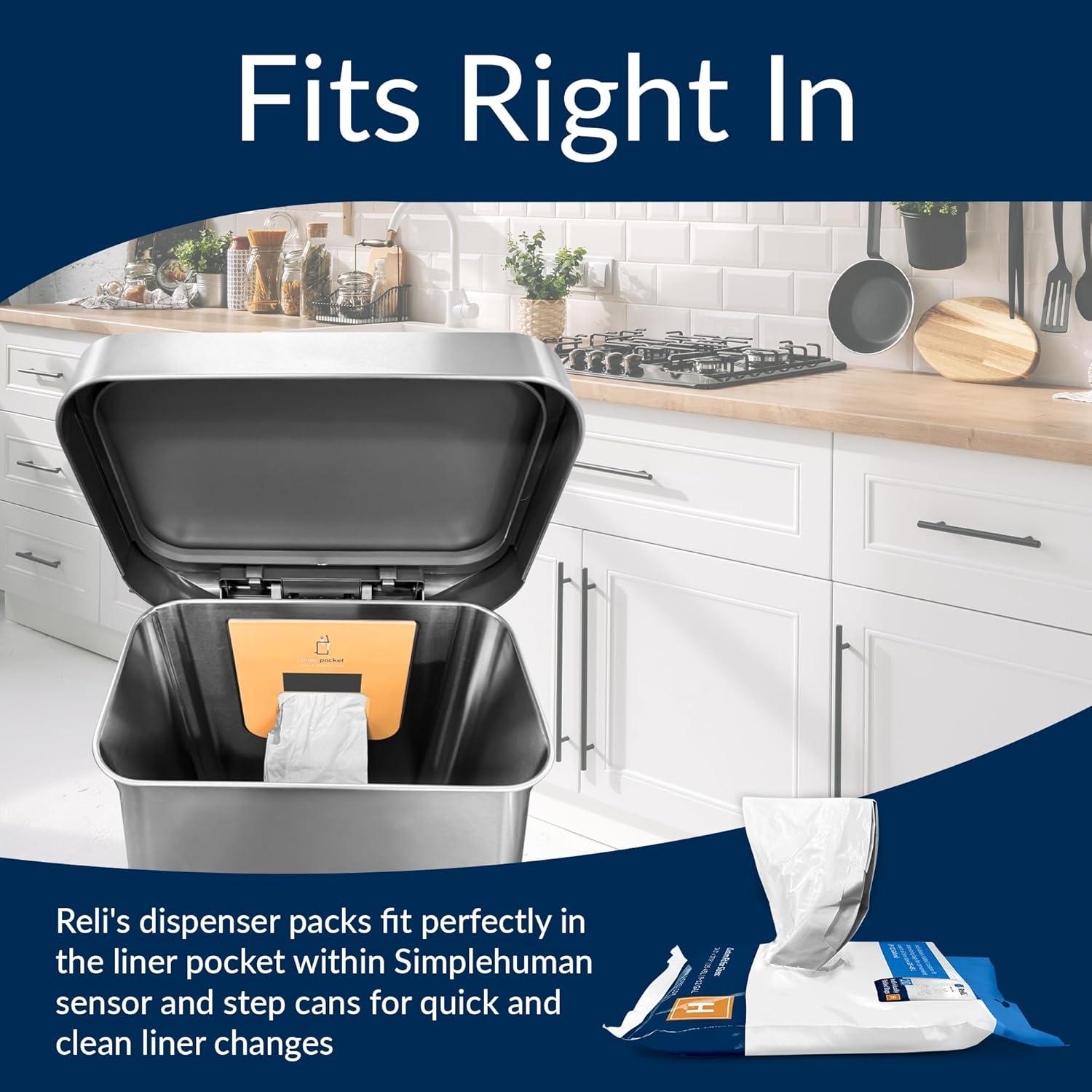 Bolsas de Basura Reli. SuperFit Cód. H 120 Unidades 34L