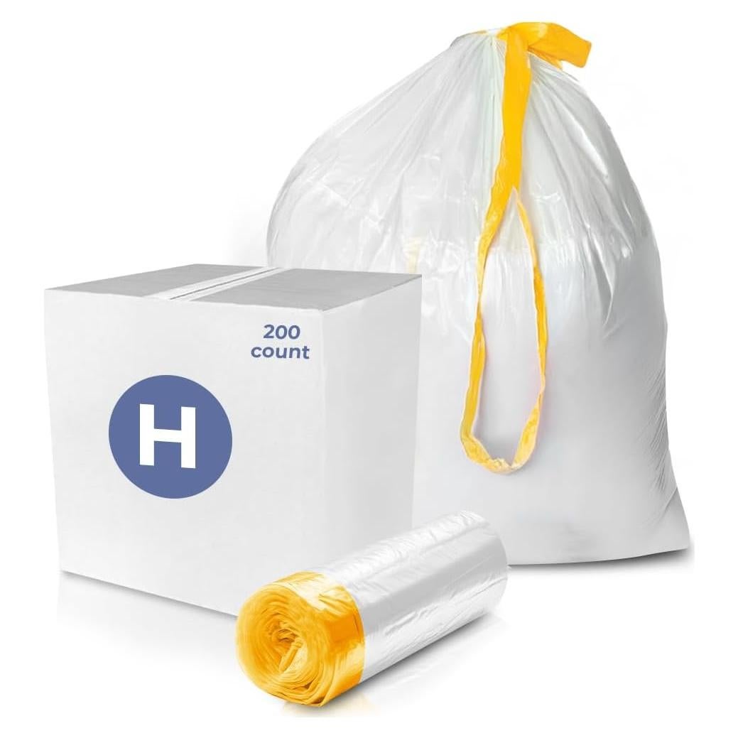 Bolsas de Basura Delight 8-9 Galones para Simplehuman - 200 Unidades
