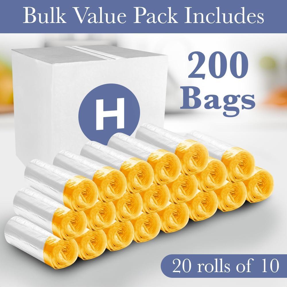 Bolsas de Basura Delight 8-9 Galones para Simplehuman - 200 Unidades