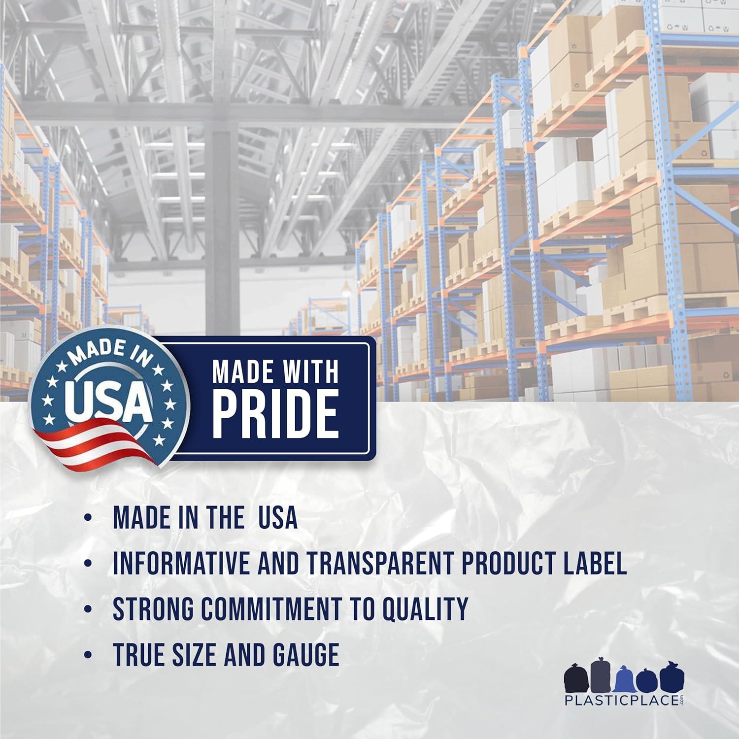 Bolsas de Basura Plasticplace 2.6 Galones 100 Unidades Blancas