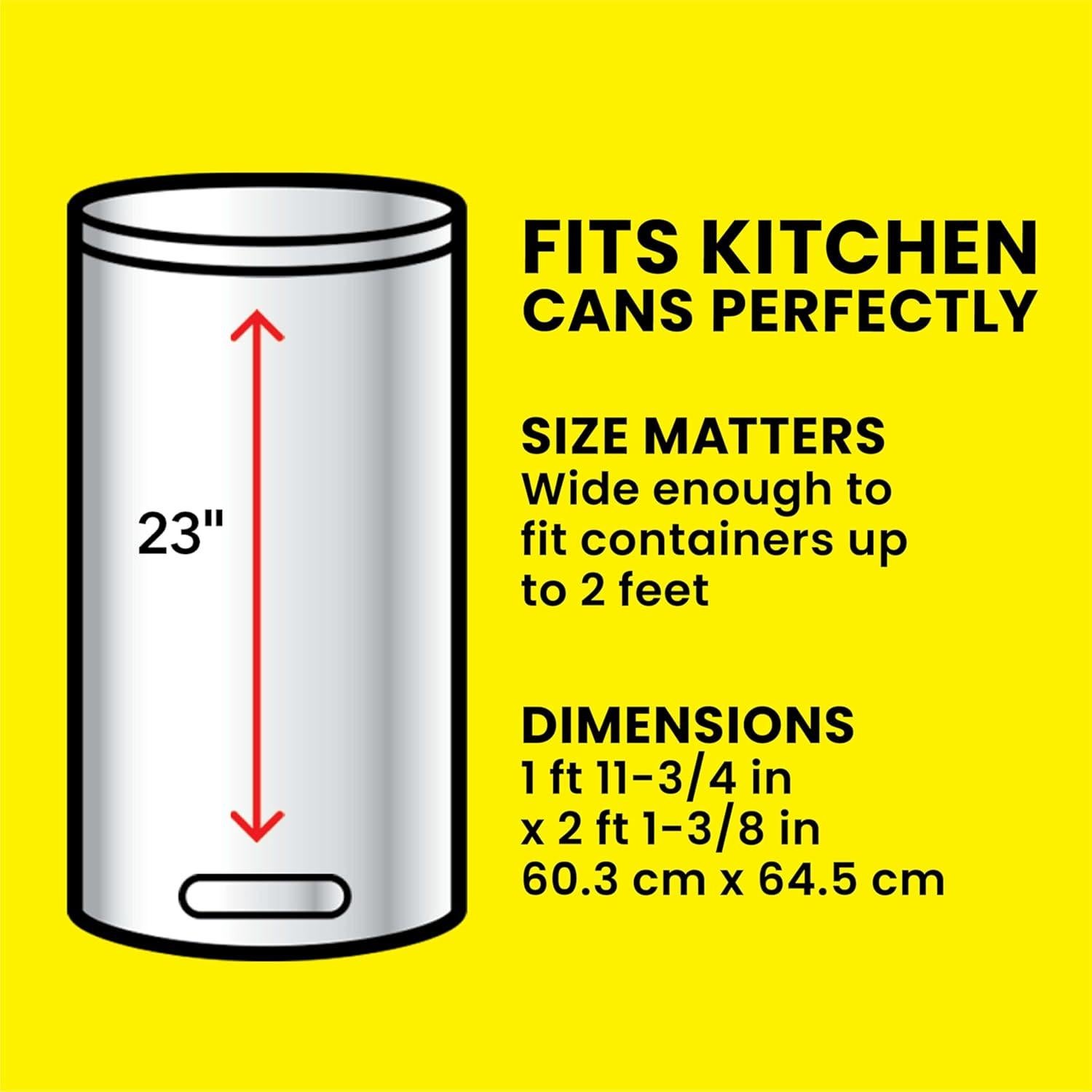 Bolsas de Basura Altas Glad ForceFlex 49.2L Aroma Gain 140 Unidades