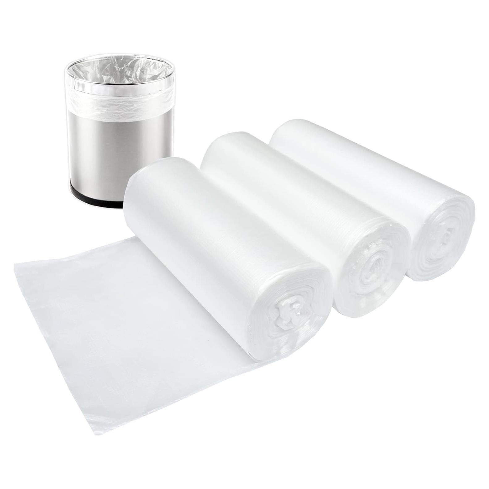 Bolsas de Basura Transparentes SOSOHOME 4.5L 150 Cuentas