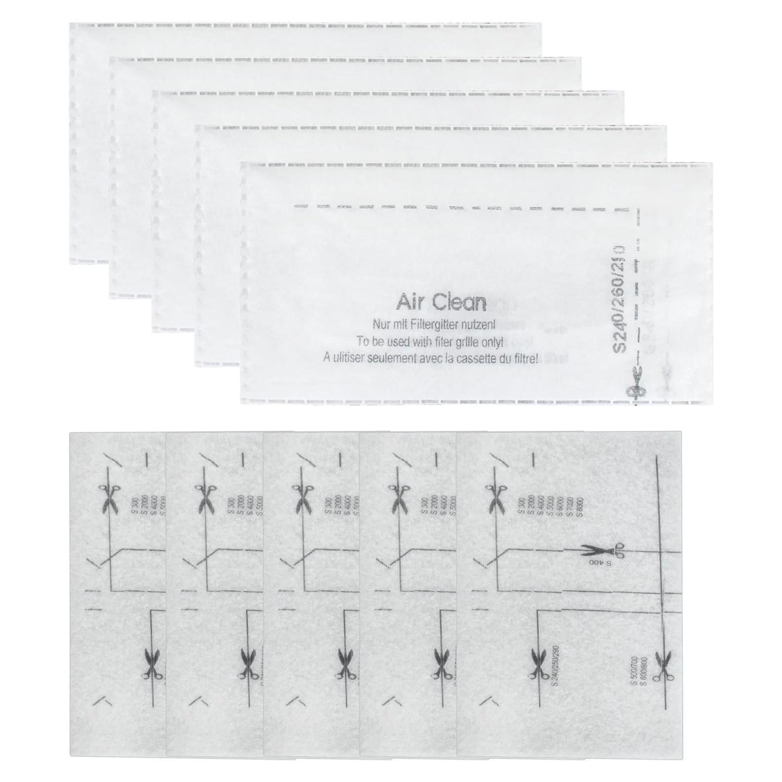 Filtros de Reemplazo AOQIVIS para Aspiradoras Miele C1 C2 C3 (10pack)