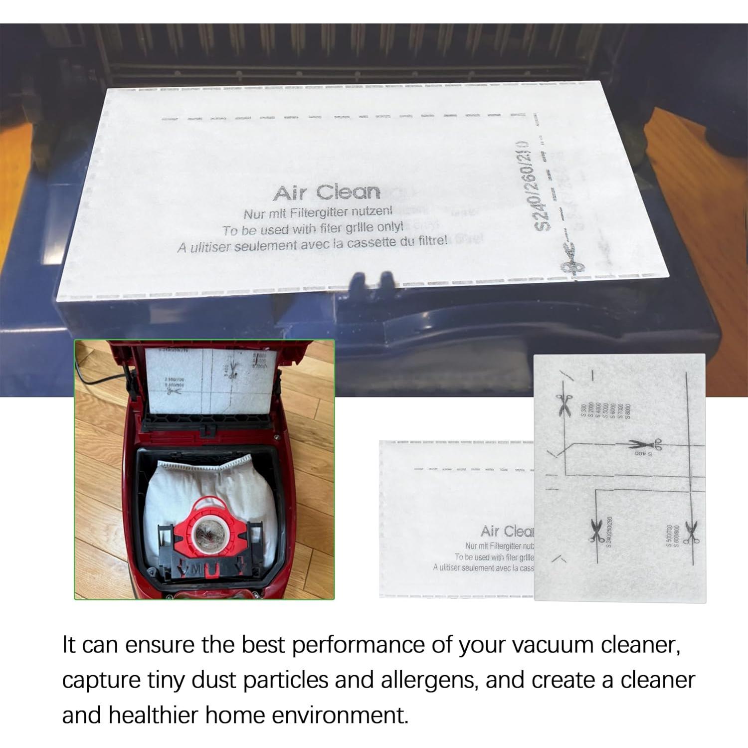 Filtros de Reemplazo AOQIVIS para Aspiradoras Miele C1 C2 C3 (10pack)